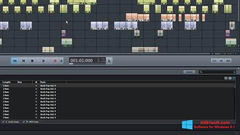 스크린 샷 MAGIX Music Maker Windows 8.1