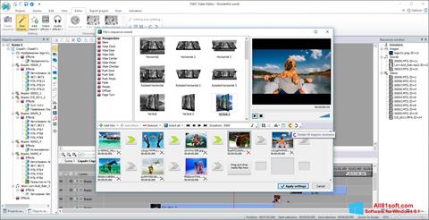 스크린 샷 VSDC Free Video Editor Windows 8.1