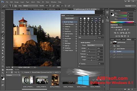 스크린 샷 Adobe Photoshop Windows 8.1