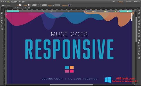 스크린 샷 Adobe Muse Windows 8.1