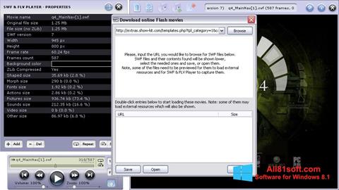 스크린 샷 FLV Player Windows 8.1