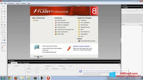 스크린 샷 Macromedia Flash Player Windows 8.1