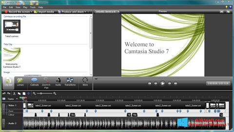 스크린 샷 Camtasia Studio Windows 8.1