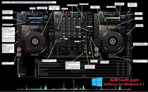 스크린 샷 Virtual DJ Windows 8.1