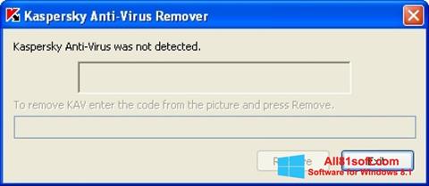 스크린 샷 KAVremover Windows 8.1