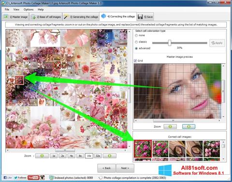 스크린 샷 Photo Collage Maker Windows 8.1