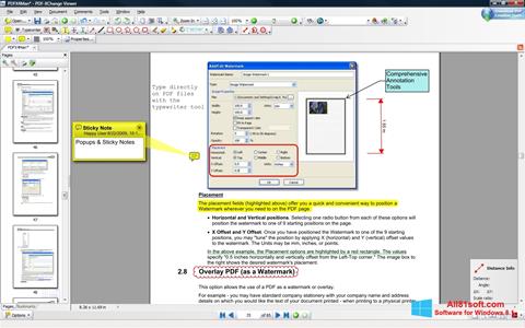 스크린 샷 PDF-XChange Editor Windows 8.1