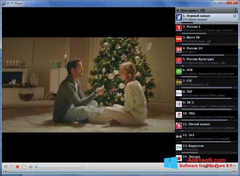 스크린 샷 IP-TV Player Windows 8.1