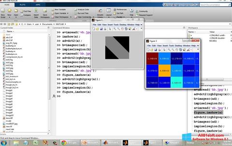 스크린 샷 MATLAB Windows 8.1