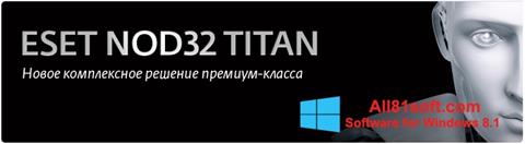 스크린 샷 ESET NOD32 Titan Windows 8.1