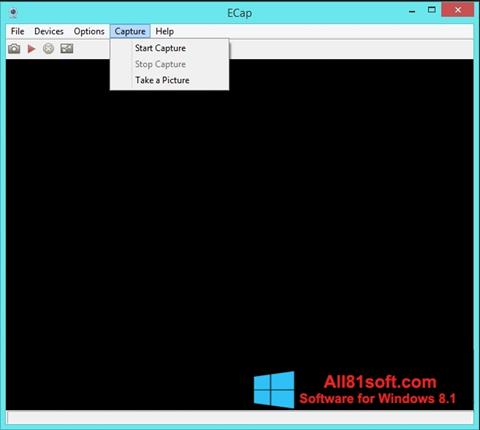 스크린 샷 ECap Windows 8.1