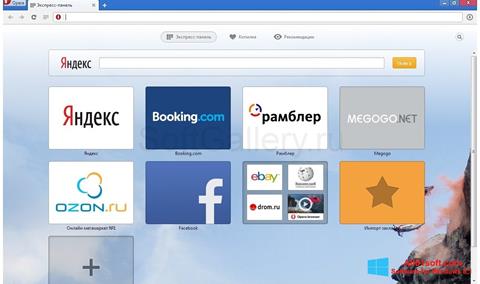 스크린 샷 Opera Next Windows 8.1
