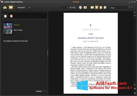 스크린 샷 Adobe Digital Editions Windows 8.1