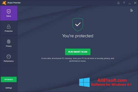 스크린 샷 Avast Premier Windows 8.1