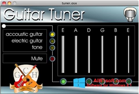 스크린 샷 Guitar Tuner Windows 8.1
