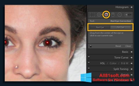 스크린 샷 Red Eye Remover Windows 8.1