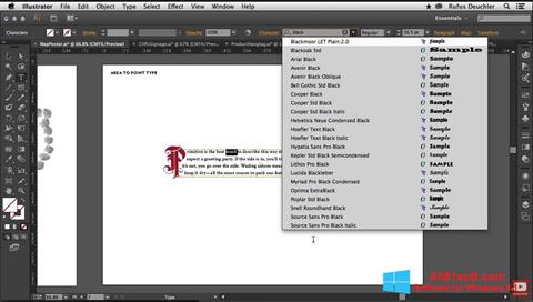 스크린 샷 Adobe Illustrator Windows 8.1