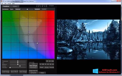 스크린 샷 3D LUT Creator Windows 8.1