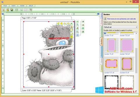 스크린 샷 PhotoMix Collage Windows 8.1