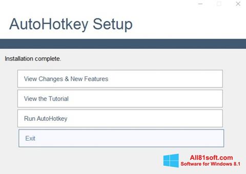스크린 샷 AutoHotkey Windows 8.1